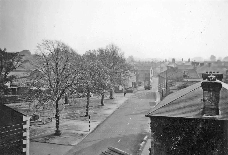 Concrete with Belisha crossing 1949.jpg - View of the Concrete with Belisha crossing in 1949